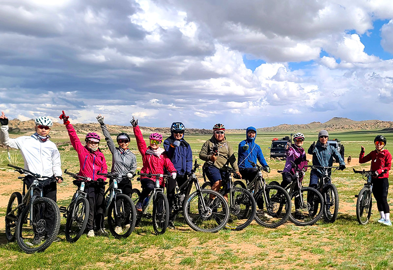Cycling from Steppe to Gobi 2025